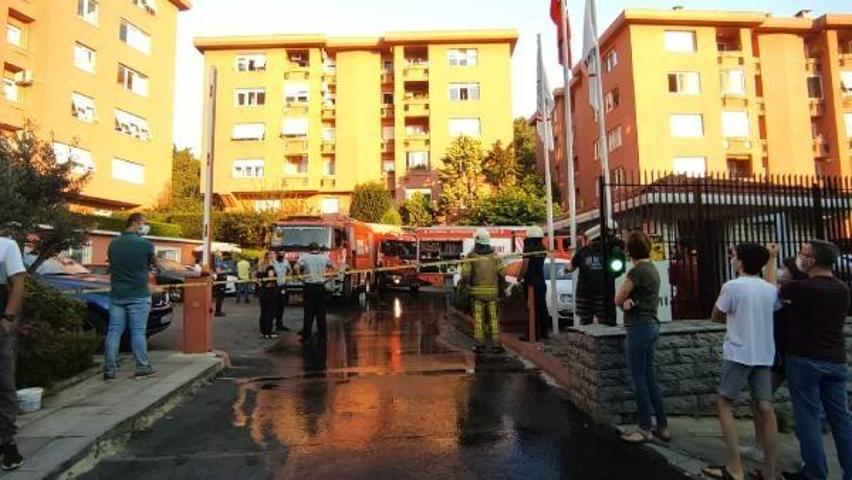 Leventte yangın Çığlıklara uyandılar