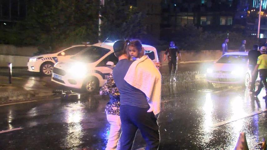 İstanbul Maslakta zincirleme kaza:  6 yaralı