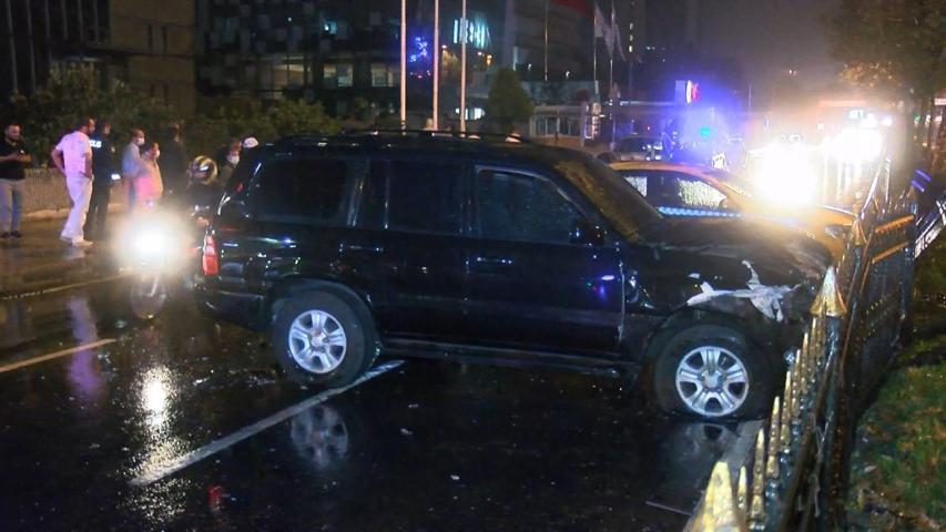İstanbul Maslakta zincirleme kaza:  6 yaralı