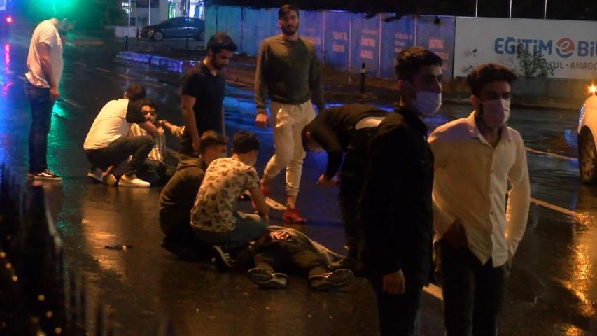 İstanbul Maslakta zincirleme kaza:  6 yaralı