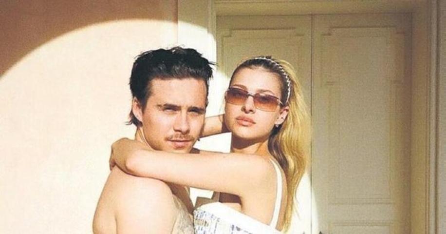 Brooklyn Beckham nişanlısına: Meleğim