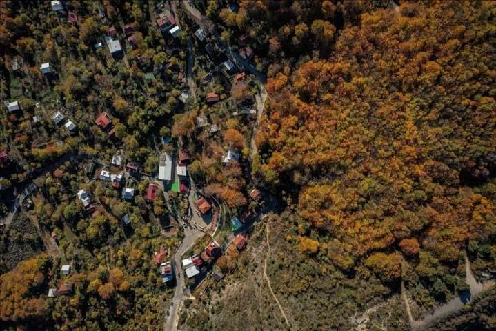 Bursanın eski yerleşimlerden biri... Çalıkuşunun köyünde sonbahar güzelliği