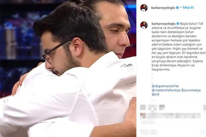 MasterChef 2020 şampiyonu Serhat Doğramacıya Mehmet Şeften cevap