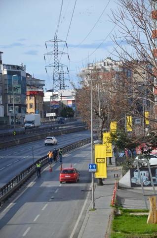 Kısıtlamaya rağmen D-100de şaşırtan trafik