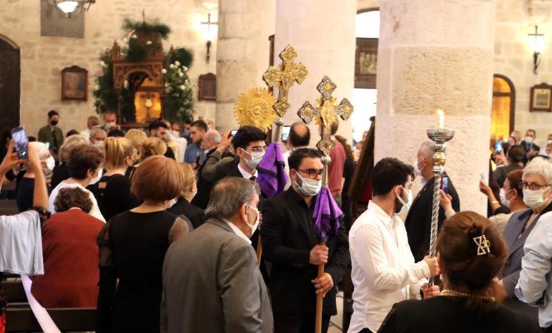 Hatayda, Hz. İsanın temsili cenaze töreni ayini düzenlendi