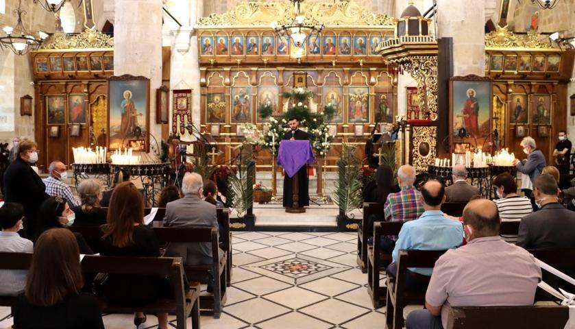 Hatayda, Hz. İsanın temsili cenaze töreni ayini düzenlendi