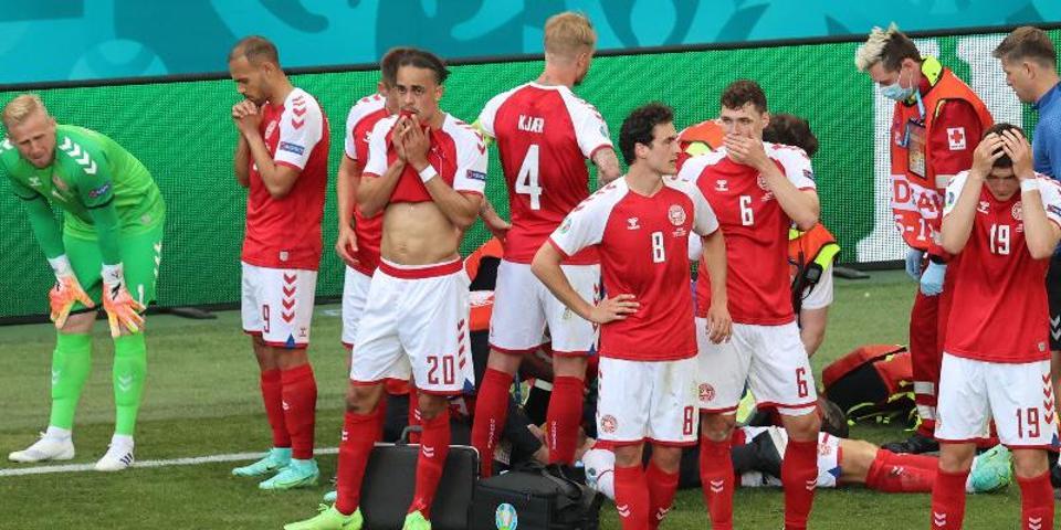 Son dakika... EURO 2020de büyük şok Christian Eriksen kalp krizi geçirdi
