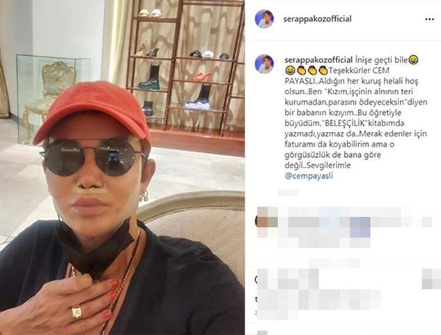Serap Paköz o yorum karşısında çileden çıktı
