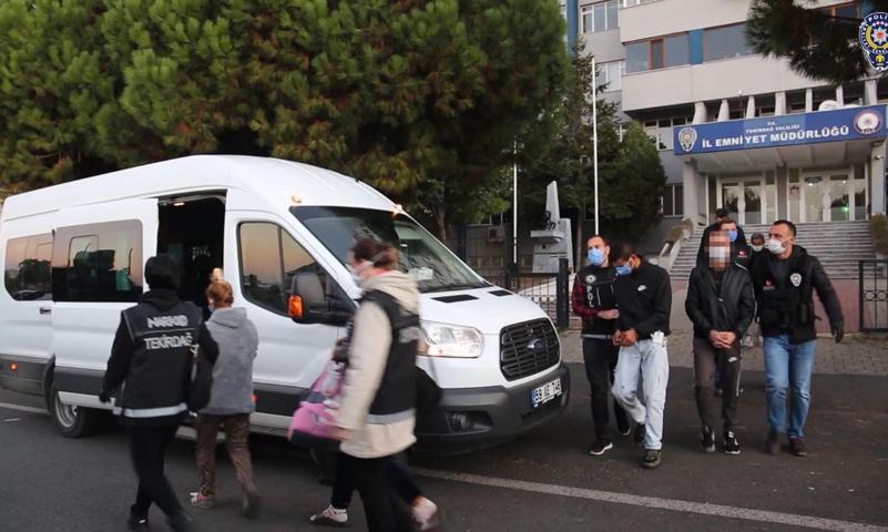 Torbacı operasyonlarında 18 tutuklama