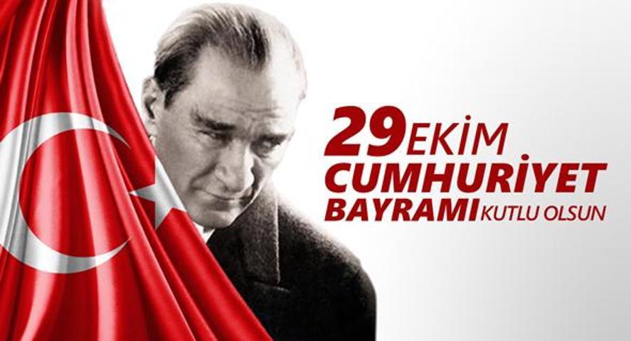 29 EKİM CUMHURİYET BAYRAMI MESAJLARI VE RESMİ Anlamlı Cumhuriyet Bayramı sözleri ve mesajı 2024
