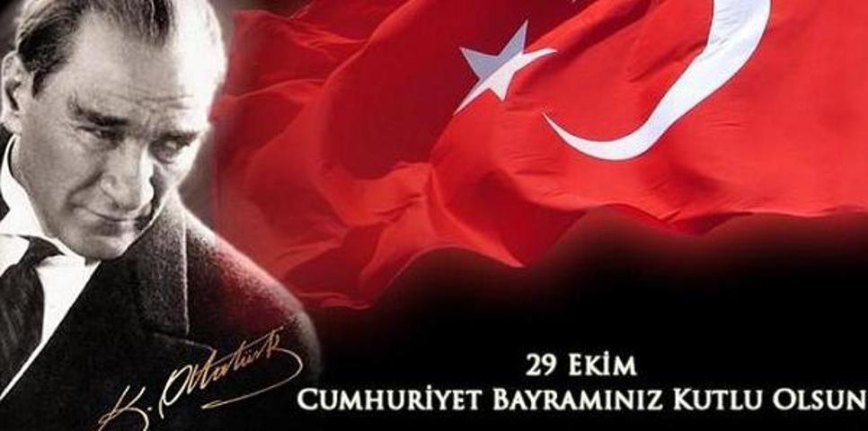 29 EKİM CUMHURİYET BAYRAMI MESAJLARI VE RESMİ Anlamlı Cumhuriyet Bayramı sözleri ve mesajı 2024
