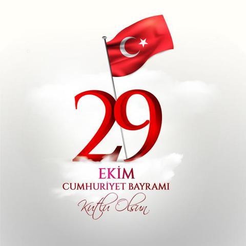 29 EKİM CUMHURİYET BAYRAMI MESAJLARI VE RESMİ Anlamlı Cumhuriyet Bayramı sözleri ve mesajı 2024