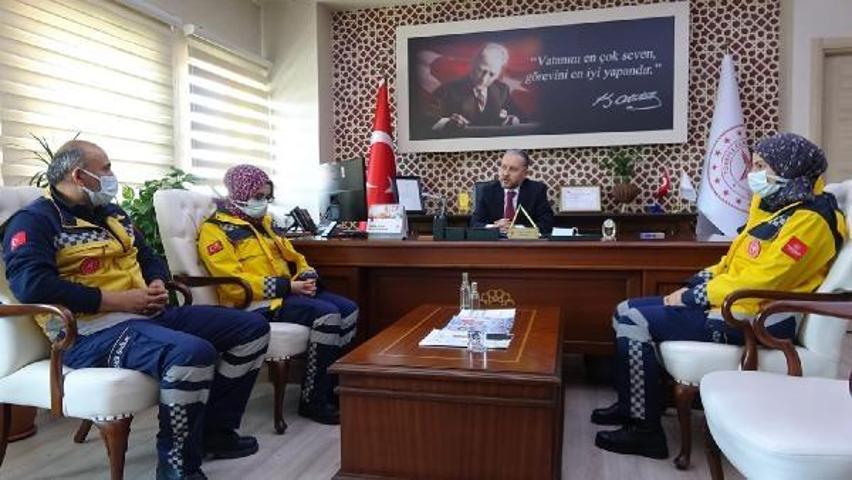 Bakan Kocanın paylaştığı ambulans şoförü: Hastayı annemiz, babamız gibi görüyoruz