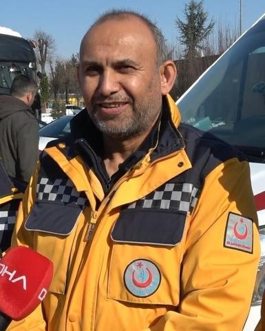 Bakan Kocanın paylaştığı ambulans şoförü: Hastayı annemiz, babamız gibi görüyoruz
