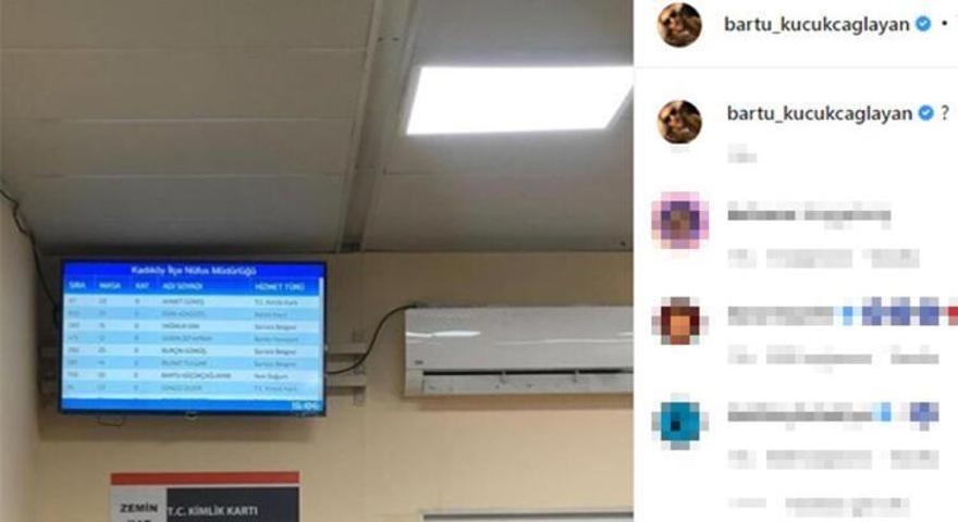 Bartu Küçükçağlayan güzel haberi sosyal medyadan duyurdu