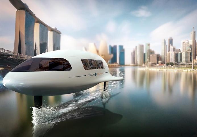 Dünyada ilk Uçan tekne, Dubaide denize inecek