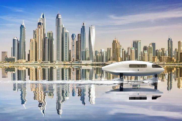 Dünyada ilk Uçan tekne, Dubaide denize inecek