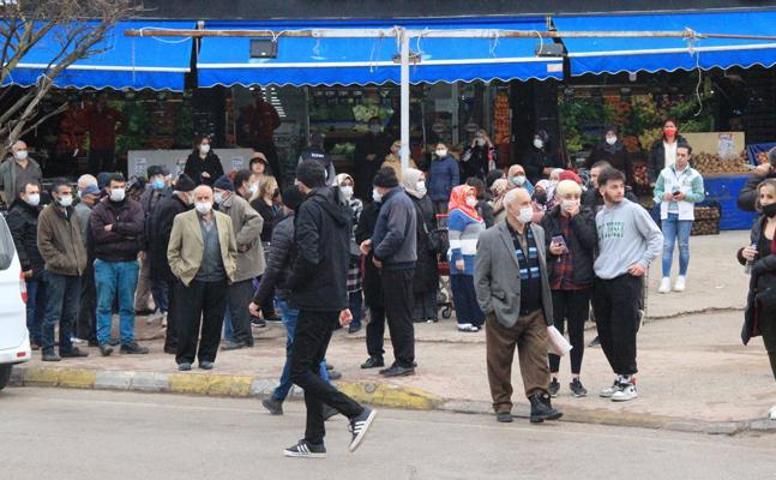 Alışveriş için markete gitmişlerdi Sonrası korkunç