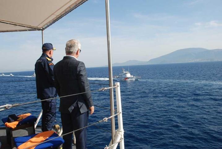 Deniz Aslanı 2022 selamlama geçişi ile sona erdi