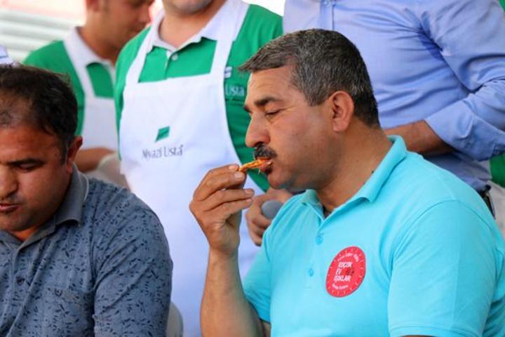 Edirnede ciğer festivali Hem yediler hem ağladılar