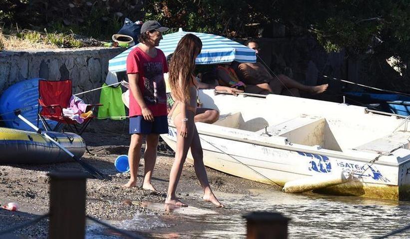 Kaan Tangöze ve Kıvılcım Ural tatil sezonunu açtı