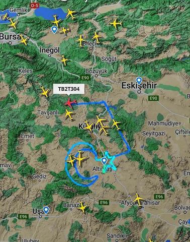 Bayraktar TB2den ay yıldızlı rota