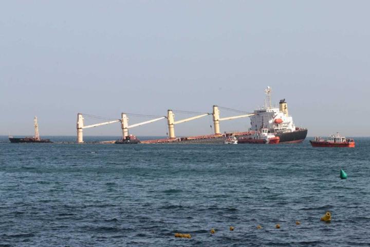 Cebelitarıkta korkutan sızıntı Doğal gaz gemisiyle çarpıştı