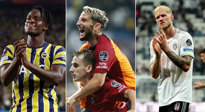 Transfermarkt Süper Ligin en değerli futbolcularını güncelledi İşte en pahalı futbolcular