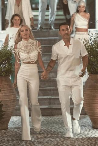 Melis Sütşurup ile Mustafa Sandal Paris tatilinde
