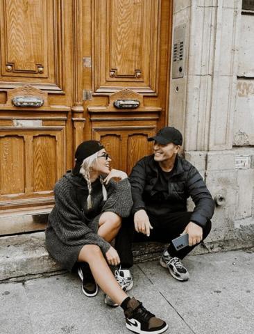 Melis Sütşurup ile Mustafa Sandal Paris tatilinde
