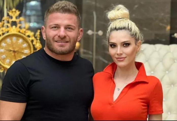 İsmail Balabanın sevgilisi İlayda Şeker gelinlikli pozunu paylaştı