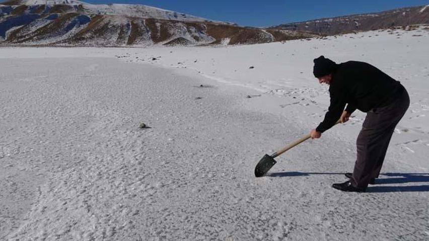 Nemrut buz kesti Kartpostallık görüntüler
