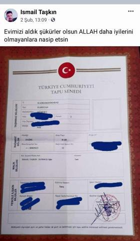 4 gün önce satın almışlardı O evin enkazında eşi ve 3 çocuğuyla can verdiler