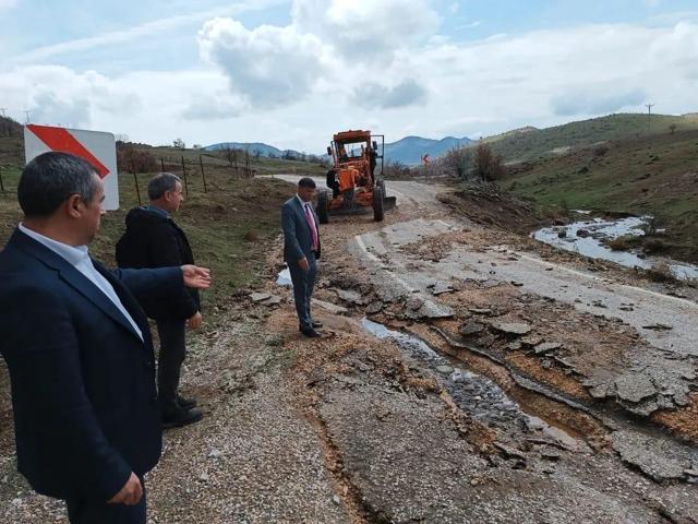Tunceli’de sağanak hayatı olumsuz etkiledi