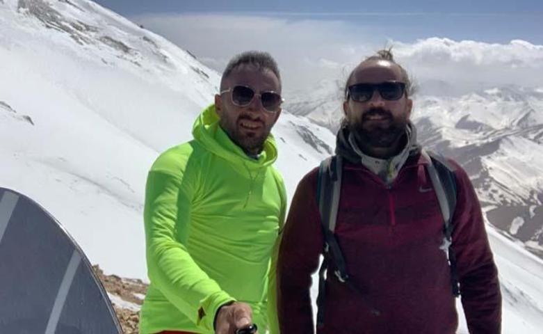 Artos Dağında snowboard