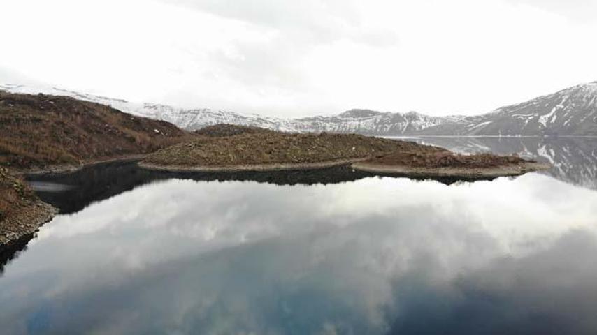 Nemrut Kalderası ilkbaharla birlikte görsel şölen sunuyor