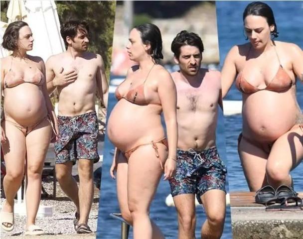 Bora Akkaş ve eşi bebek için gün sayıyor... Karpuz aş erdi