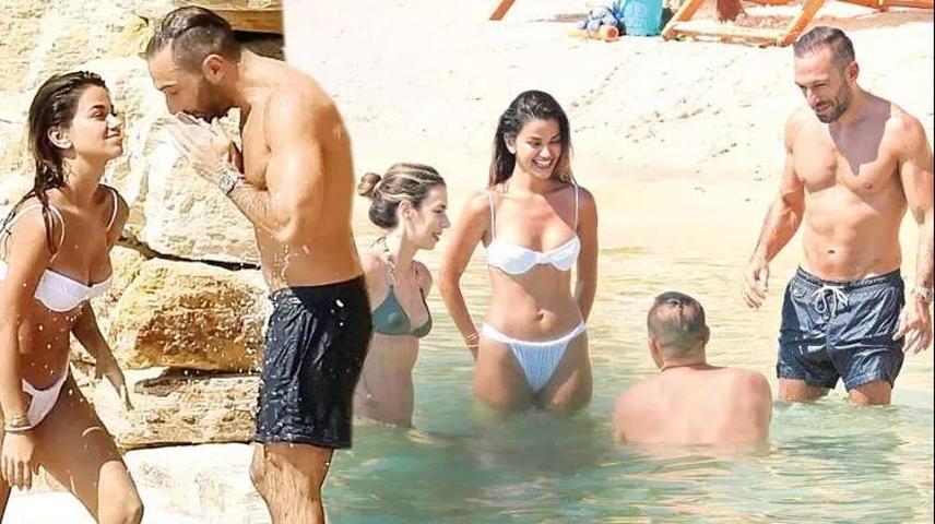 Allan Hakko yeni sevgilisiyle tatilde