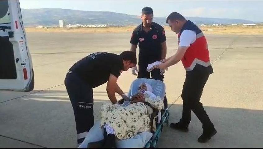 Ambulans helikopter, KOAH hastası için havalandı