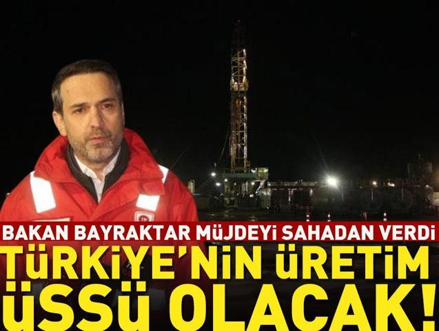 Bakan Bayraktar müjdeyi sahadan verdi Türkiyenin üretim üssü olacak...