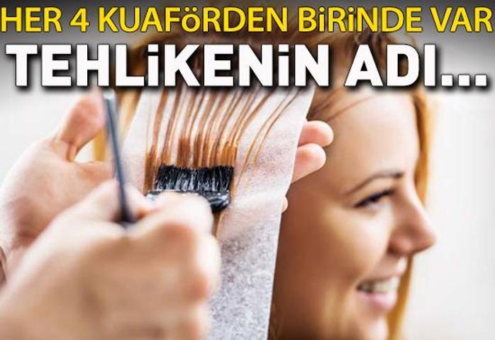 4 kuaförden 1inde bu hastalık var Saç boyası, saç açıcı, şampuanlar... Hepsi tetikliyor Tehlikenin adı...