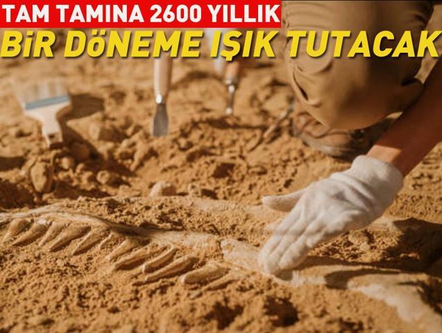 Tam Tamına 2600 Yıllık... Bir Döneme Işık Tutacak