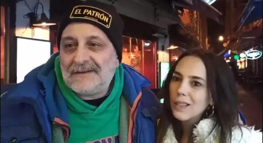 Onur Ünlü gizemli kız arkadaşı ile sarmaş dolaş
