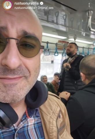 1 yılda 45 kilo vermişti Güldür Güldürün İbrahimi Rüştü Onur Atilla toplu taşımada şarkı söyledi