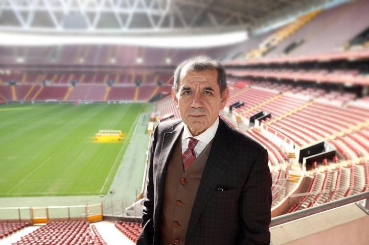 Galatasaray Başkanı Dursun Özbekten rakiplerine kupa göndermesi