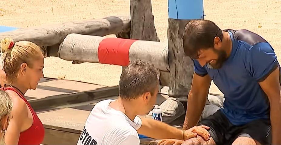 Survivorda korkutan kaza Yarışmacılar panik oldu, Yasin acıdan platformu yumrukladı