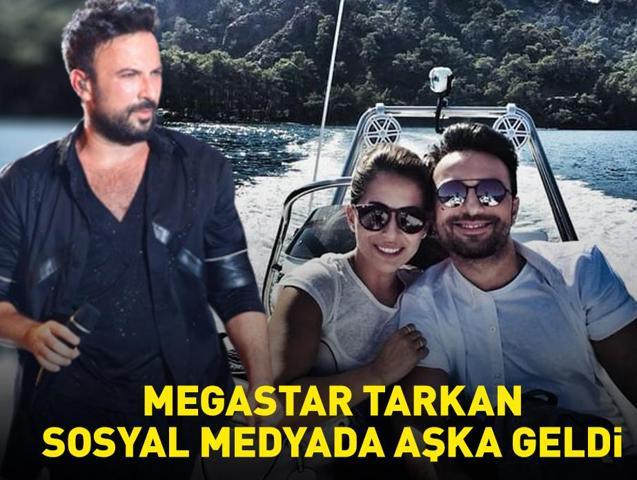 Megastar Tarkan sosyal medyada aşka geldi Güzeller güzeli eşi Pınar Tevetoğlunun evlilik yıl dönümünü böyle kutladı