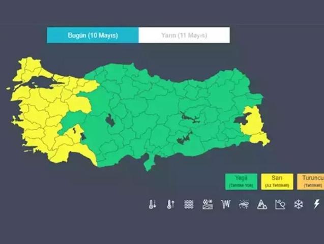 Dikkat Meteoroloji ve AKOM peş peşe uyardı: Sel, sağanak, fırtına...
