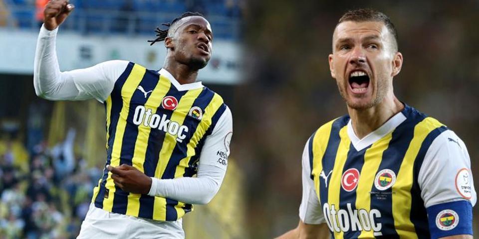 Fenerbahçede Michy Batshuayi, Edin Dzekoyu yakaladı