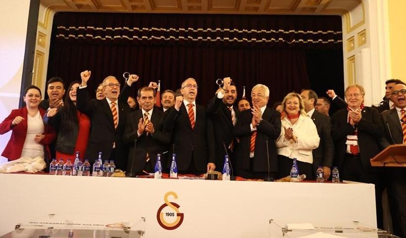 Galatasarayın yeni yönetimi mazbatalarını aldı